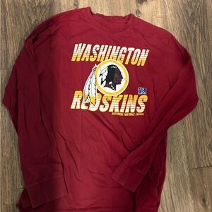 Washington Redskins NFL Red Long Sleeve Shirt